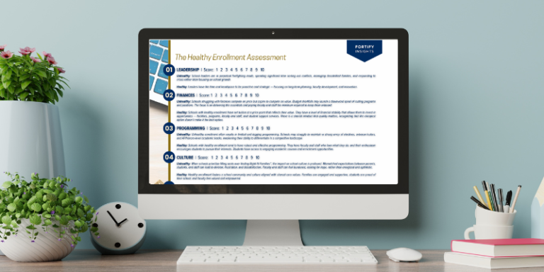 Assessing the Impact of Enrollment Health on Organizational Life    